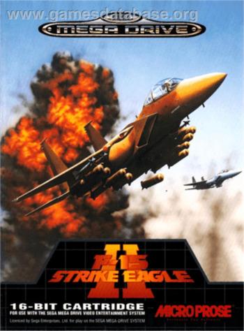 Cover F-15 Strike Eagle II for Genesis - Mega Drive